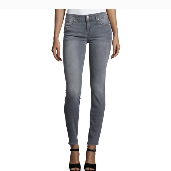 Joe's Jeans Hello Icon Grey Ashlie Skinny Jeans - Picture 1 of 7